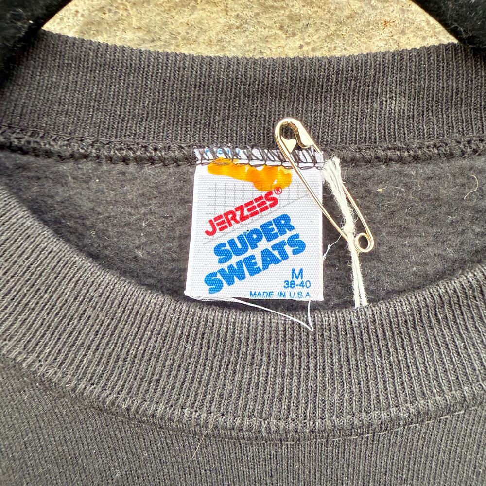 Jerzees super sweats vintage crew neck sweatshirt size medium - Picture 5 of 7